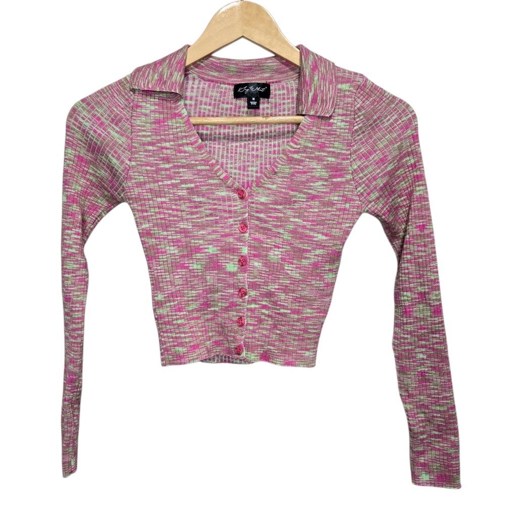 Say What Pink Button-Up Women's Top